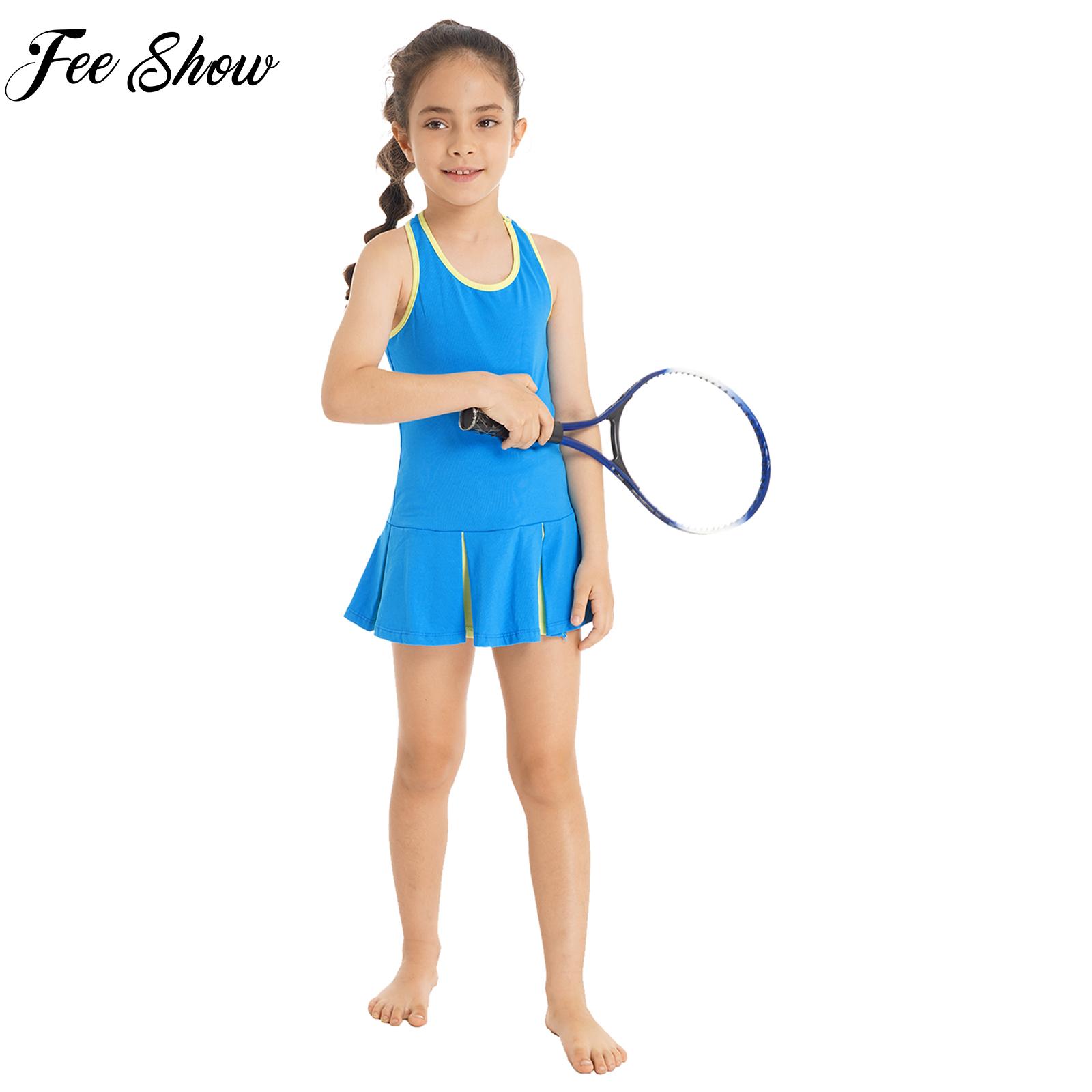 Badminton Open - Set pakaian olahraga Badminton anak perempuan,