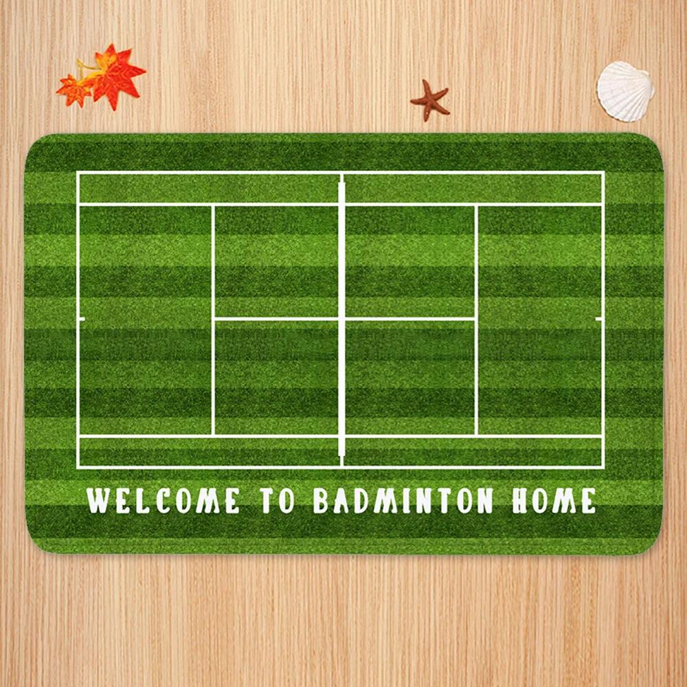Karpet Bertema Olahraga Pola L - Badminton Anime ulasan dan harga