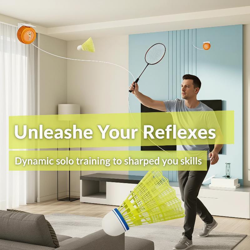 Alat Latihan Rebound Badminton - Badminton Smash ulasan dan harga