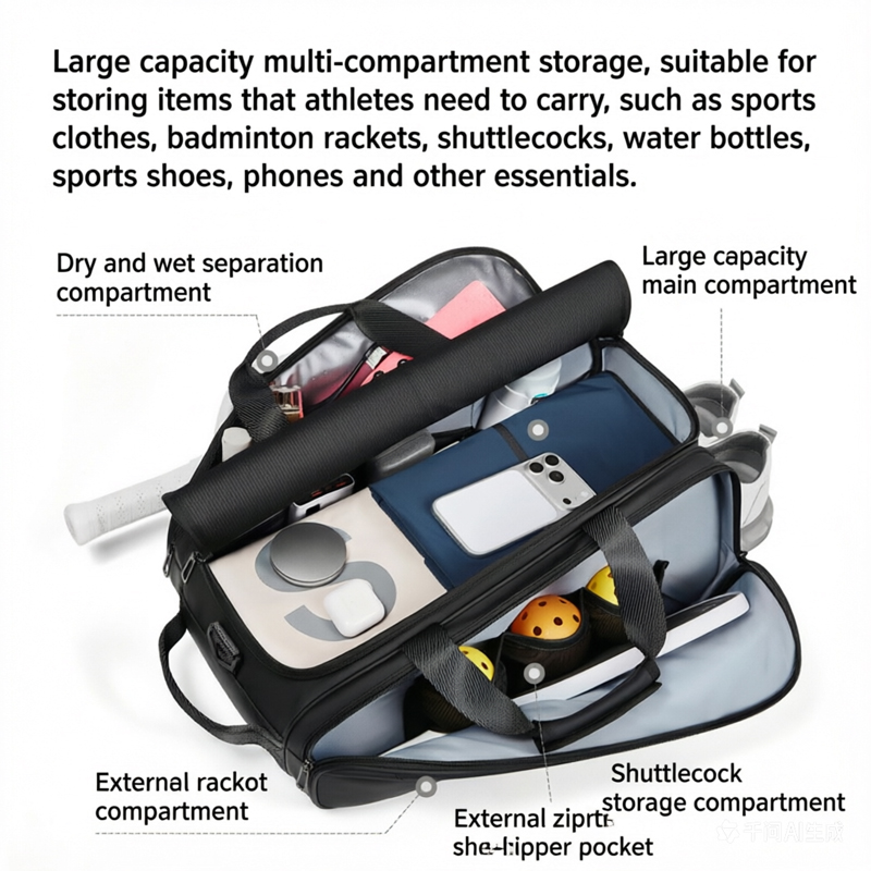 Tas Raket Pickleball Profesion - Badminton Open ulasan dan harga
