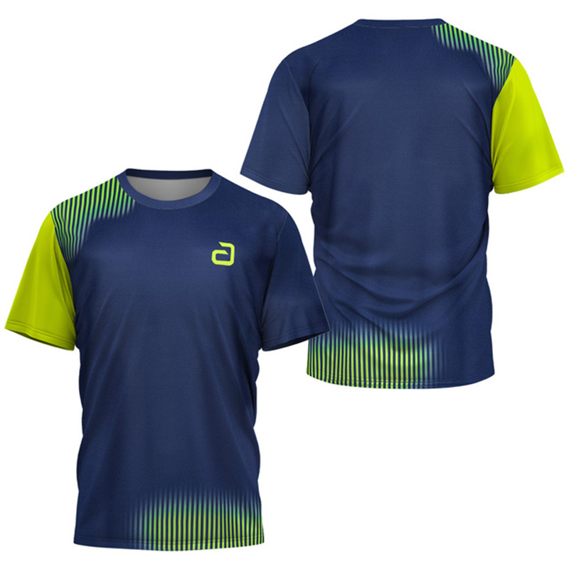 Kaos Tenis Meja Pria Pola Unde - Badminton Smash ulasan dan harga