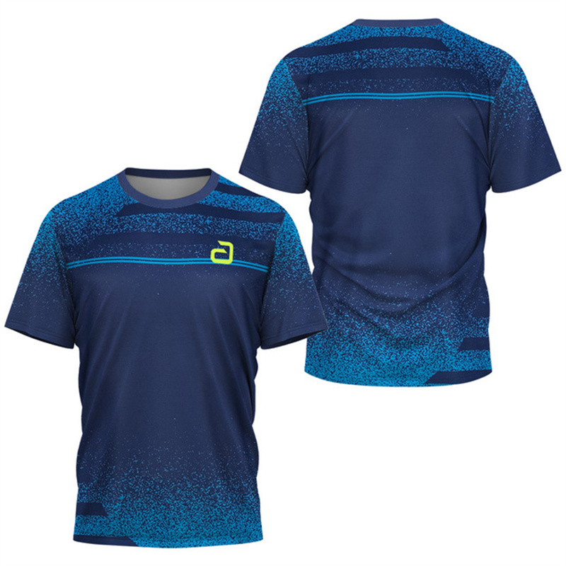 Kaos Tenis Meja Pria Pola Unde - Badminton Smash ulasan dan harga