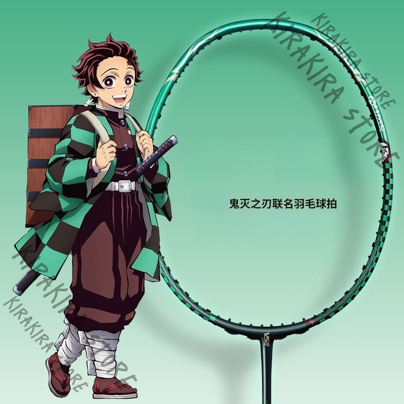 Demon Slayer Kamado Tanjirou N - Badminton Anime ulasan dan harga